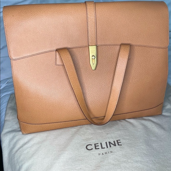 Celine Handbags - Celine Flap Handle Bag